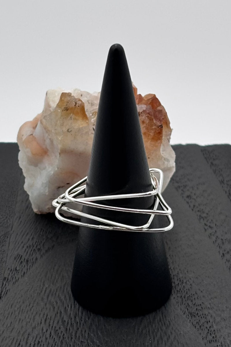 Triangular Sterling Ring