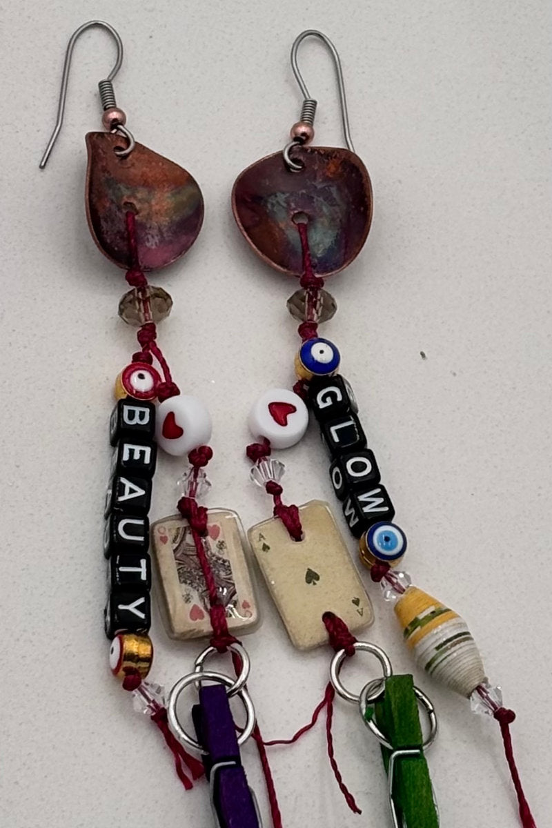 Beauty &amp; Glow Copper Earrings