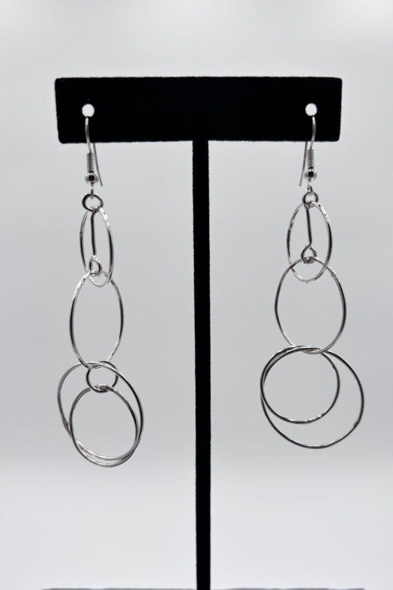 Interlocking Hoops Earrings
