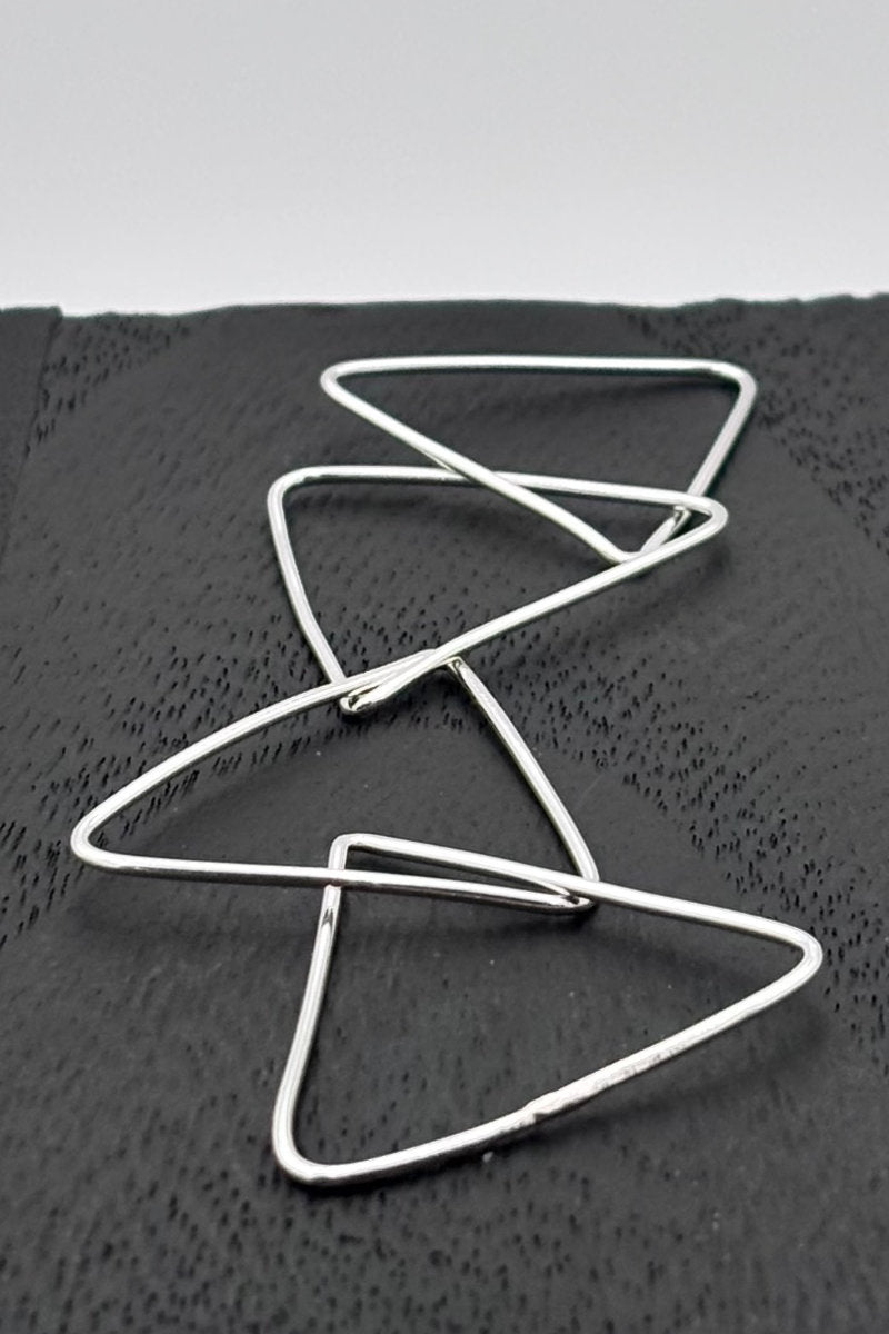 Triangular Sterling Ring